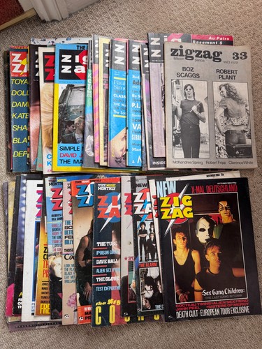 Zigzag magazine 1973 1985 - zigzag, to