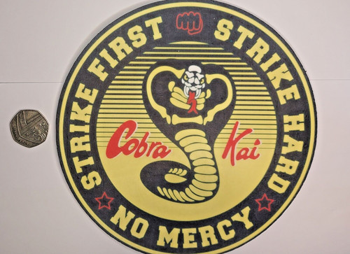 Cobra kai cake - kai, round