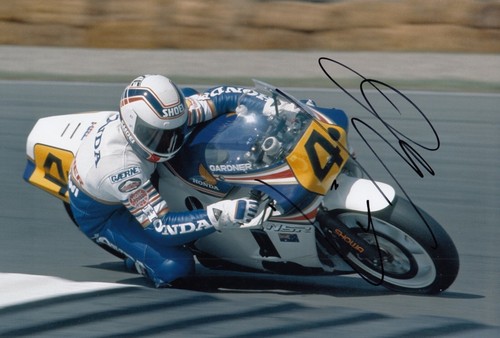 Wayne gardner hand - wayne, signed