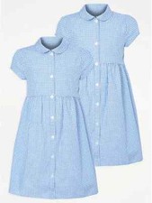 2 Girls Gingham School Dress