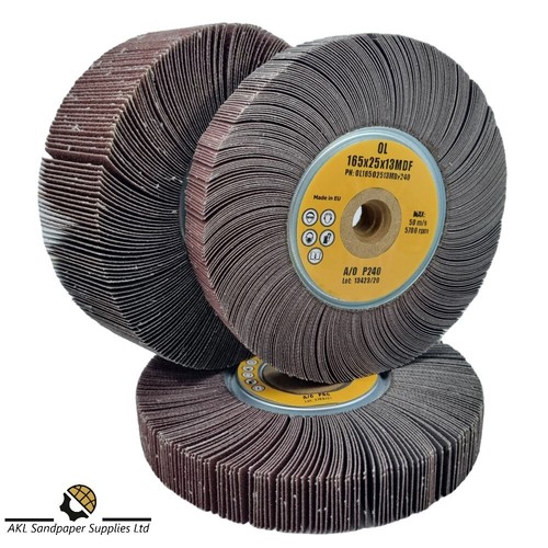 Aluminium oxide flap wheels - aluminium,
