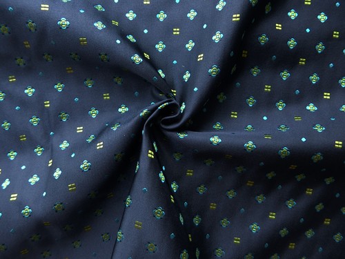 Green floral dots premium - green,