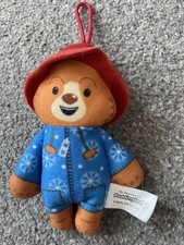 Paddington Bear Small Christmas Teddy McDonald’s Toy