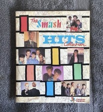 Smash Hits 1984 Panini Sticker Album Completed with Stickers