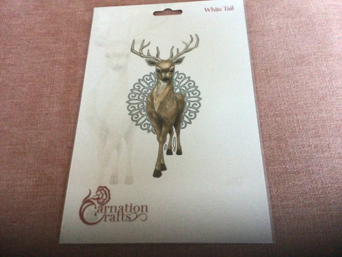 Carnation crafts white tail - white,