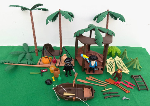 Playmobil beach hut pirates - hut,