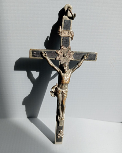 Wwi chaplain crucifix ebony - wwi,