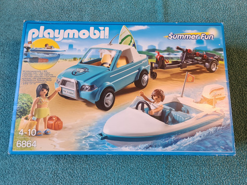 Playmobil summer fun - playmobil, car