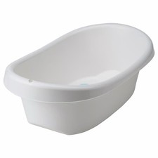 IKEA LÄTTSAM Baby Bath Tub – Lightweight Non-Slip Infant Bathtub White 75cm