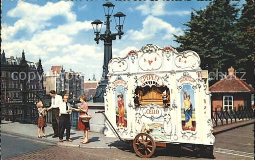 Barrel organ lyre box - barrel,