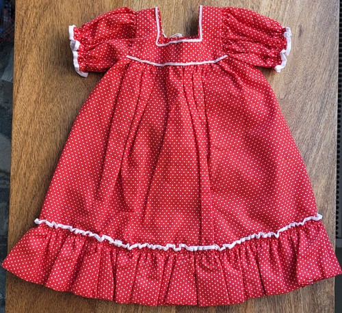 Pretty red polka - polka, print