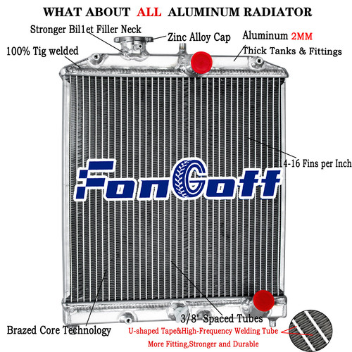 Row radiator for 00 - 3,