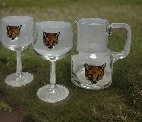 Vintage fox head - vintage,