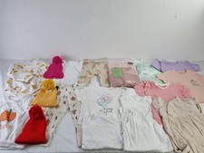 M&S 20pcs Baby Bundle Hats Jumpers Babygrows Sleepsuits Size 18-24 months NEW F2