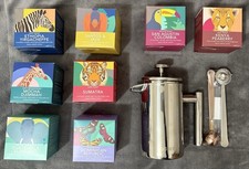 Coffee Gift Hamper: Whittard of Chelsea Coffee Set, Kichly Coffee Maker & Spoons