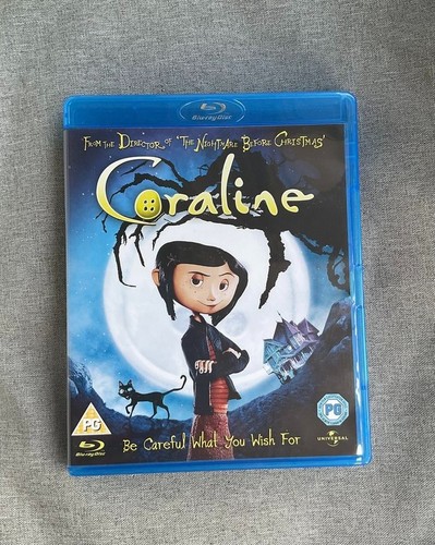 Coraline movie blu ray henry - blu,