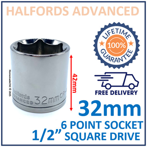 Halfords advanced 32mm - 32mm, 1/2"