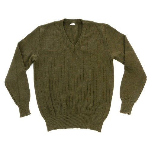 Czech army surplus pullover - army,