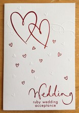 ‘Ruby Wedding Acceptance’