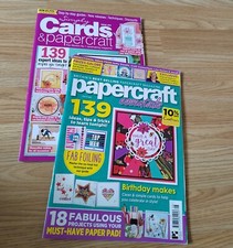 Simply Cards Issue 204 & Papercraft Essentials Issue 208  Best Selling Magazines