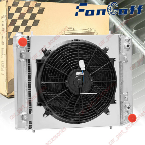 Row radiator shroud - 3-row, for