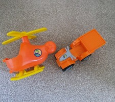 Mattel Go Diego Go 2005 Animal Rescue Hut Helicopter and Truck 