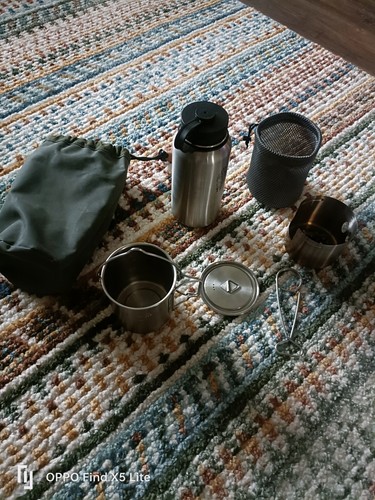 Bushcraft cooking kit t - kit,