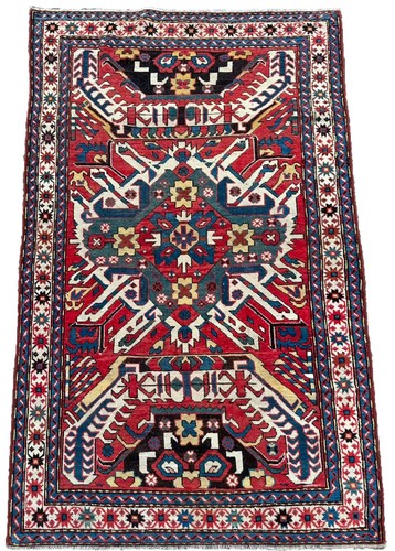 Antique adler kazak rug - adler,