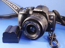 Olympus Evolt E-520 10.0MP Four Thirds DSLR,  17.5 - 45 mm Lens. Very good .