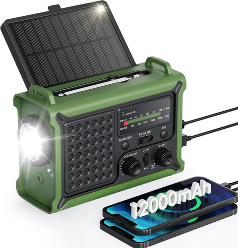 Emergency weather radio with - radio,