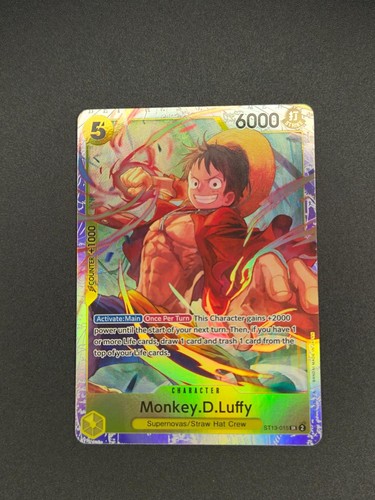 Monkey luffy st13 015 - monkey.d.luffy, (015)