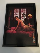 Tiger beer-2005 A4 framed