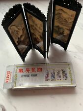 dolls house furniture Chinese screen