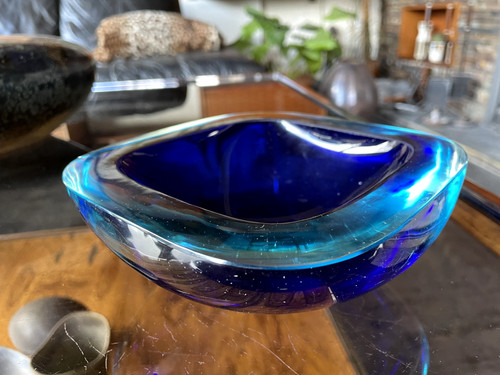 Large vintage murano sommerso - murano,