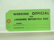 Vintage 1960's Flat Track