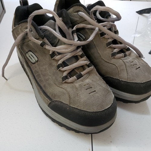 Mens leather skechers shape - skechers, up