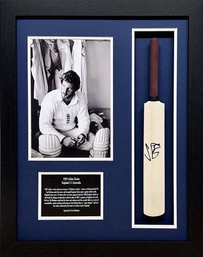 Framed ian botham signed - ian,