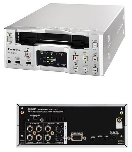 Panasonic dv2500 ntsc pal - ag-dv2500,