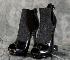 Fendi 'Victorian' Peep Toe