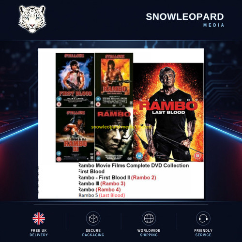 Rambo dvd complete - 1-5,