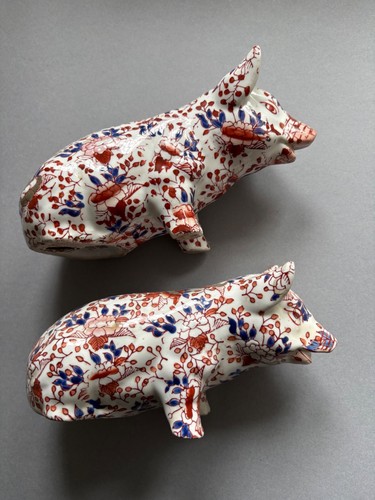 Pair old chinese imari - old,
