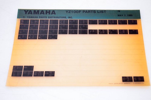 Oem yamaha yz100f - yamaha,
