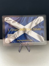Scotland Saltire Carded 1g 999