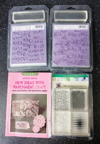Acrylic rubber stamps - &,