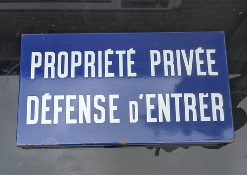 Original vintage french enamel - vintage,