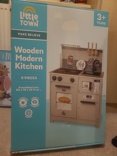 Aldi Little Town Wooden Modern
