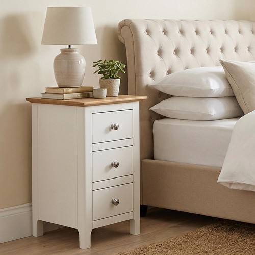 Drawer oak veneer bedside - drawer,