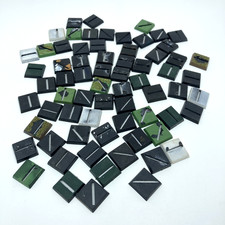 20mm Square Bases - Various Condition / Age - Games Workshop Warhammer C7527