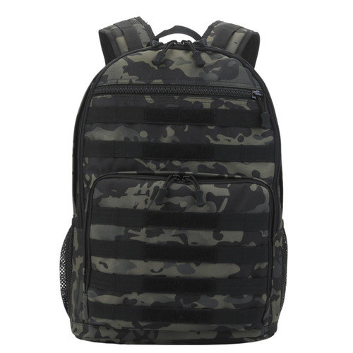 Camo backpack black camouflage - backpack,