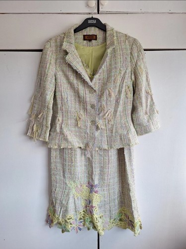 Renato nucci pale green tweed - renato,